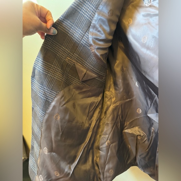 NWT Men’s Lauren Ralph Lauren Classic-Fit Ultraflex Stretch Patterned Blazer 44S - Picture 5 of 16